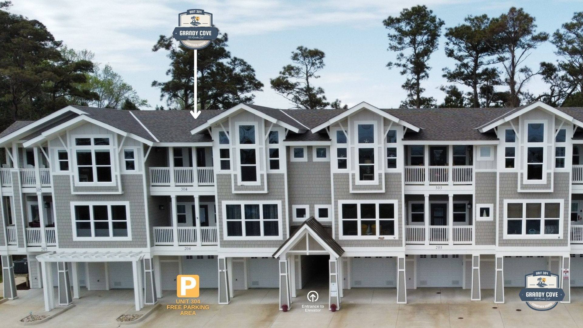 Grandy Cove — Currituck Sound waterfront condo in Grandy, NC